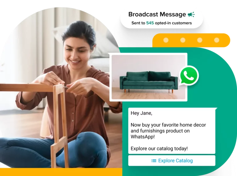 Home Decor WhatsApp hero
