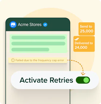 Automated Message Retries with WhatsApp Business API