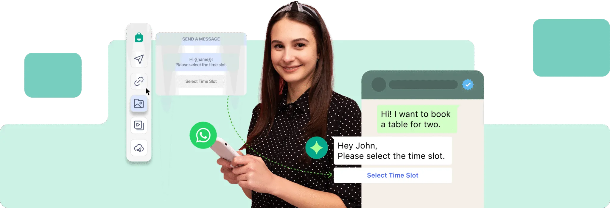 WhatsApp Chatbot dashboard