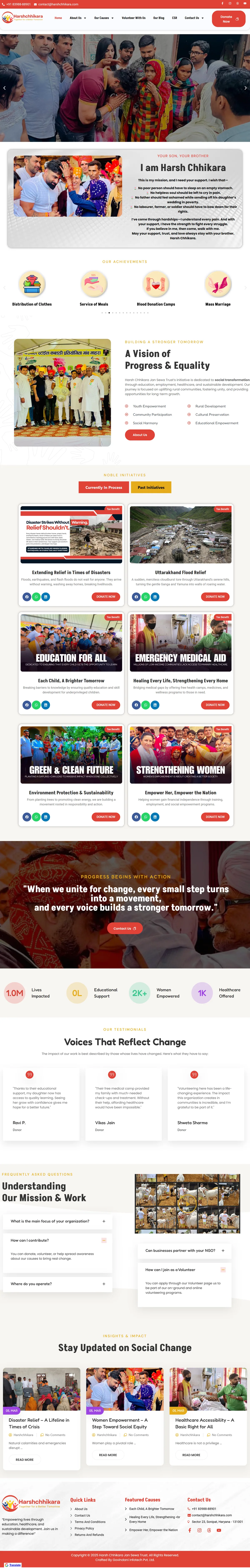 Harsh Chhikkara Jan Seva Trust