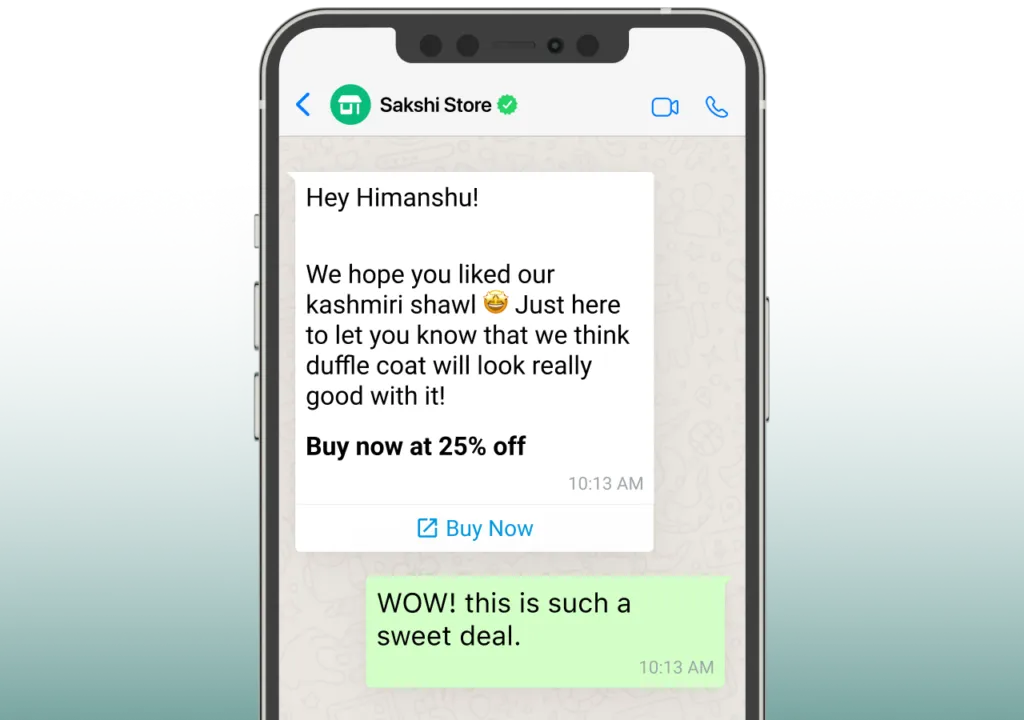 Personalised Shopping Experience