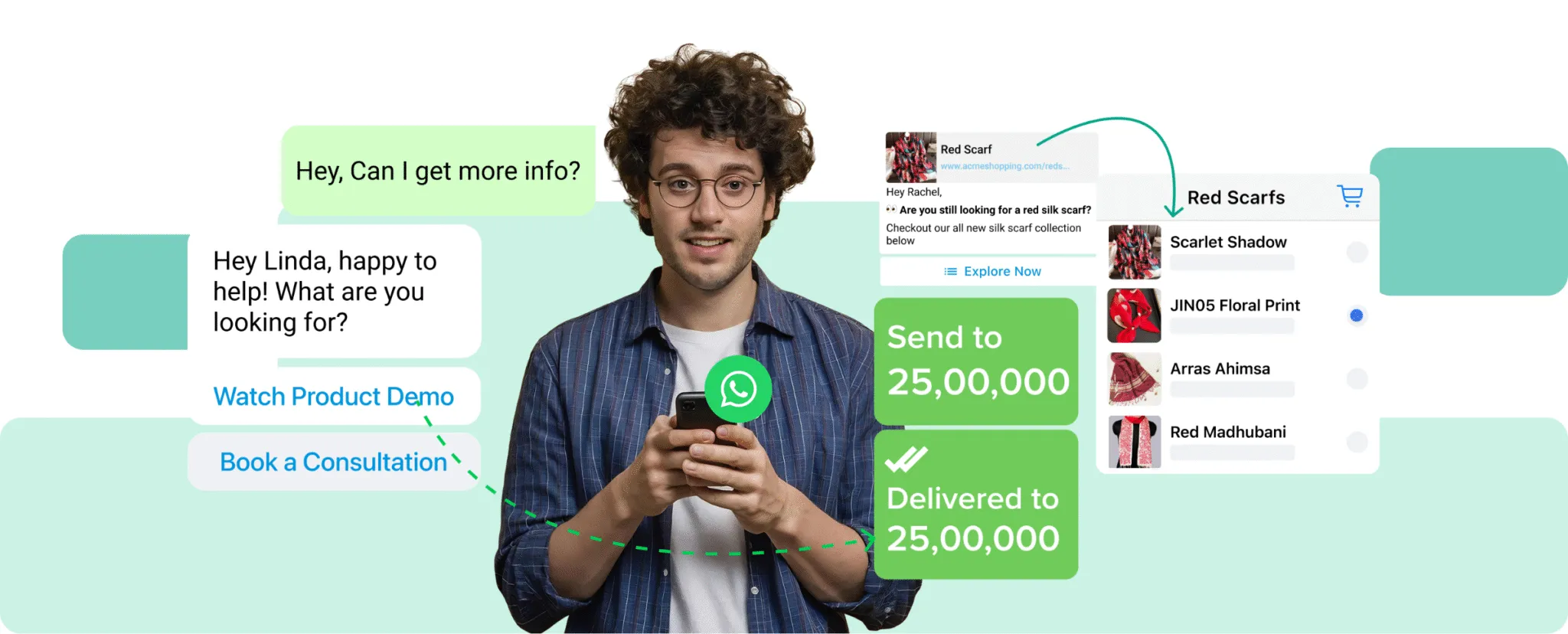 WhatsApp Chatbot dashboard
