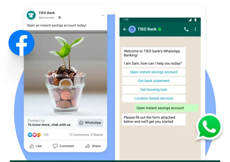 Conversational commerce for BFSI